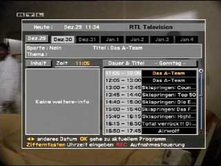 Programmbezogener EPG