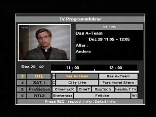 Programm&uuml;bergreifender EPG