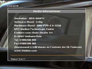 Ger&auml;teinformationen